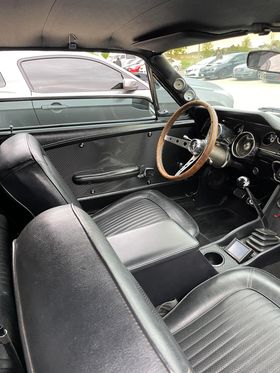 67 - 68 Mustang Carbon Fiber Door Cards (Pair)