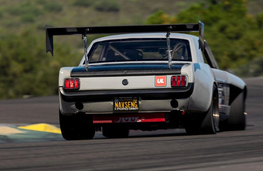 65 - 66 Mustang Coupe Carbon Fiber Deck Lid