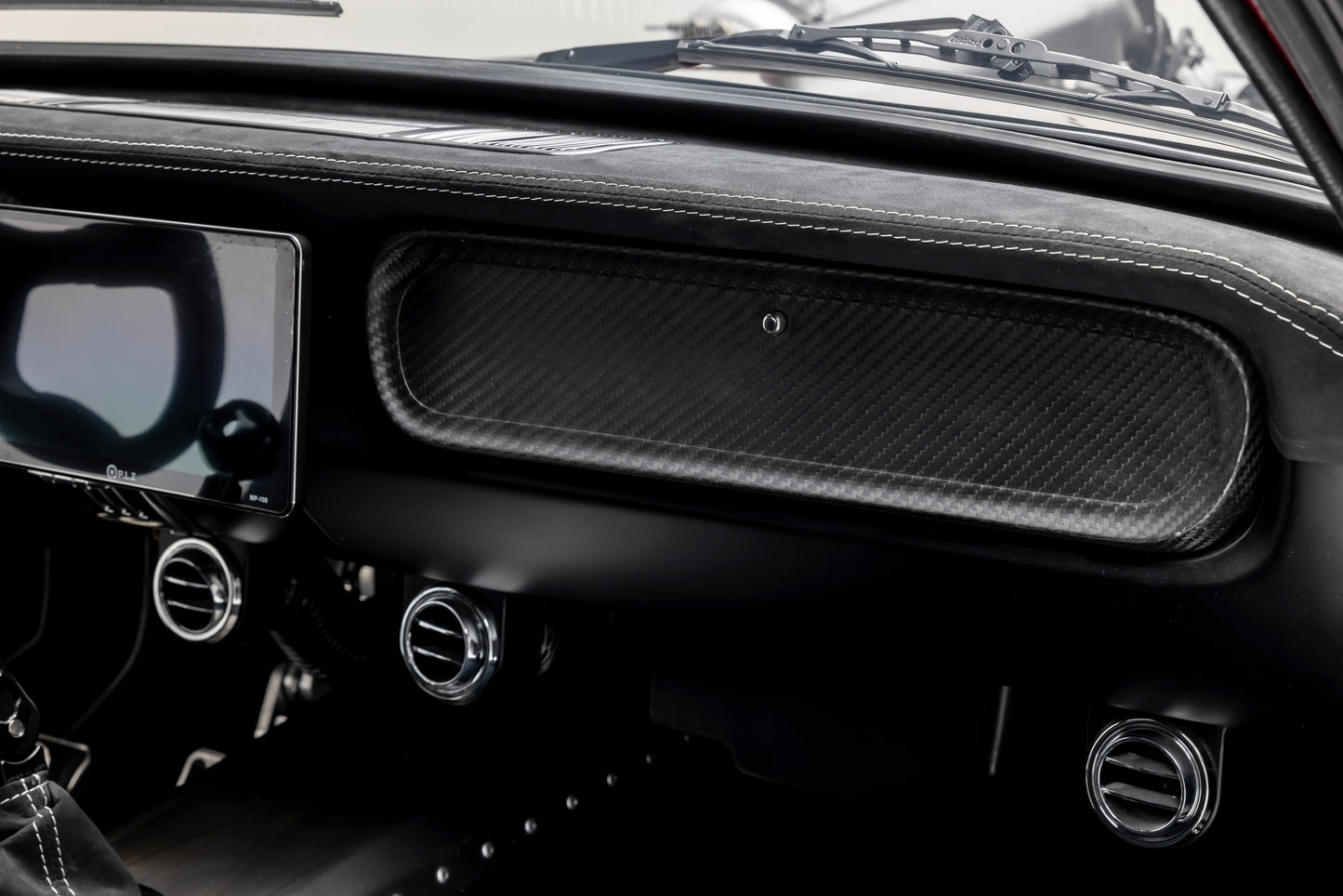 65 - 66 Mustang Carbon Fiber Glove Box Door