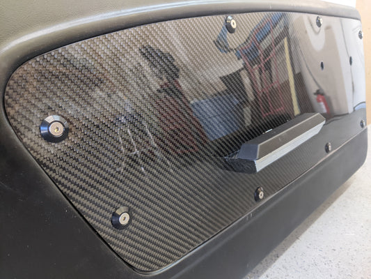 65 - 66 Mustang Carbon Fiber Door Cards (Pair)